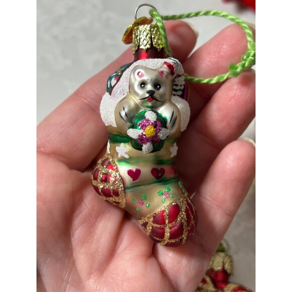 Mini Vintage Christmas Ornament Mixed Lot KSA Kurt Adler & Dept 56 Some Rare! - Picture 7 of 14